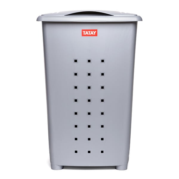 TATAY - Coffre à linge - Polypropylène - Millenium 60L Gris - large