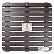 TATAY - Caillebotis 55x55cm - Polypropylène - Marron - Antidérapant - vignette