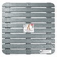 TATAY - Caillebotis TATAY 55x55cm Gris Anthracite - vignette
