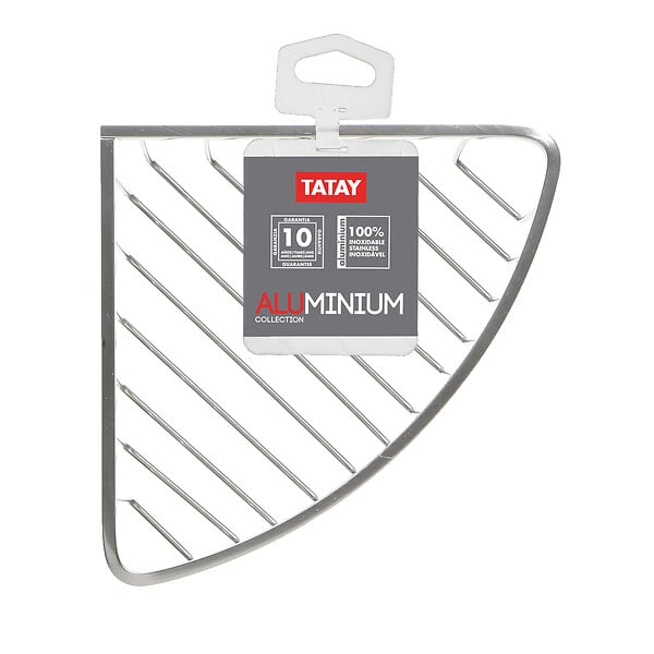 TATAY - Etagère TATAY aluminium brillant angle 20x20x11.5 - large