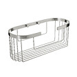 TATAY - Étagère de douche Aluminium ovale brillant 5 kg - vignette