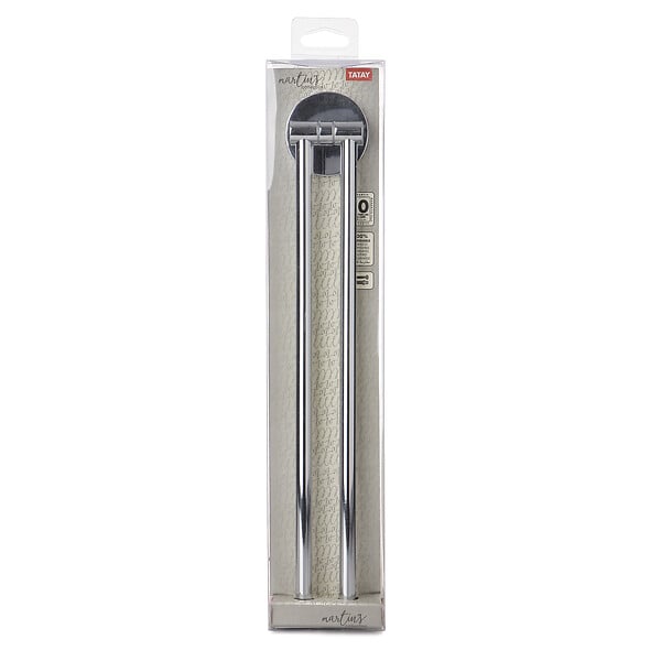 TATAY - Porte-serviettes TATAY 2 barres mobiles martins - large