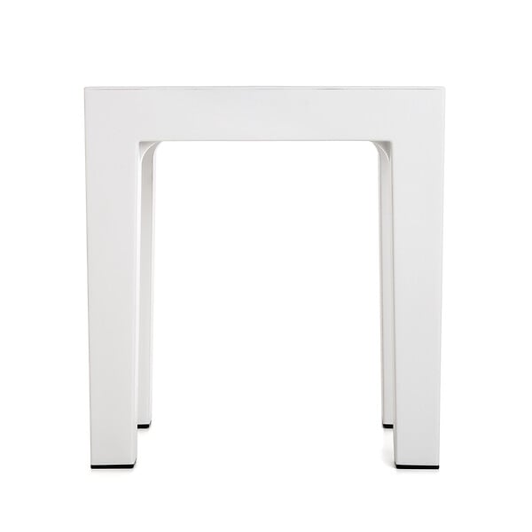 TATAY - Tabouret de salle de bain polypropylène Lombok Blanc 130kg - large