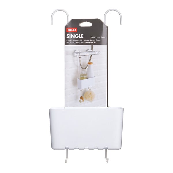 TATAY - Valet de Douche TATAY 1 Niveau Standard Single Blanc - large