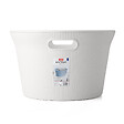TATAY - Panier à  linge TATAY 35L baobab blanc - vignette