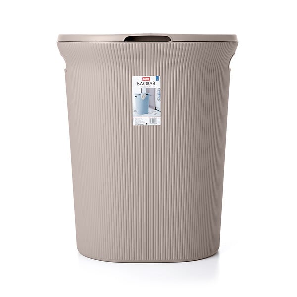TATAY - Coffre à linge TATAY 40L baobab taupe - large