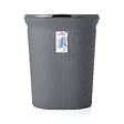 TATAY - Coffre à linge polypropylène Baobab - Gris anthracite - 40L - vignette