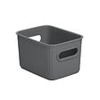 TATAY - Corbeille de rangement TATAY 1.5L baobab gris anthracite - vignette
