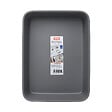 TATAY - Bac organiseur polypropylène Baobab A5 Gris anthracite 1,8 L - vignette