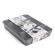 TATAY - Lot de 4 organiseurs Baobab - Polypropylène - Gris anthracite - vignette