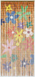 MOREL - Rideau de porte bambou Flower Power 90x200 cm - vignette