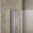 AICA SANITAIRE - Pare-baignoire fixé 70x130cm écran de douche, paroi de baignoire en verre 5mm anticalcaire - vignette