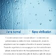 AICA SANITAIRE - Paroi de douche 60x200cm en Noir mat, AICA paroi de douche italienne en verre 8mm anticalcaire, sans barre de fixation - vignette