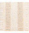 ATMOSPHERA - Coussin déhoussable en Coton Jacquard motif en relief 40 x 40 cm - vignette