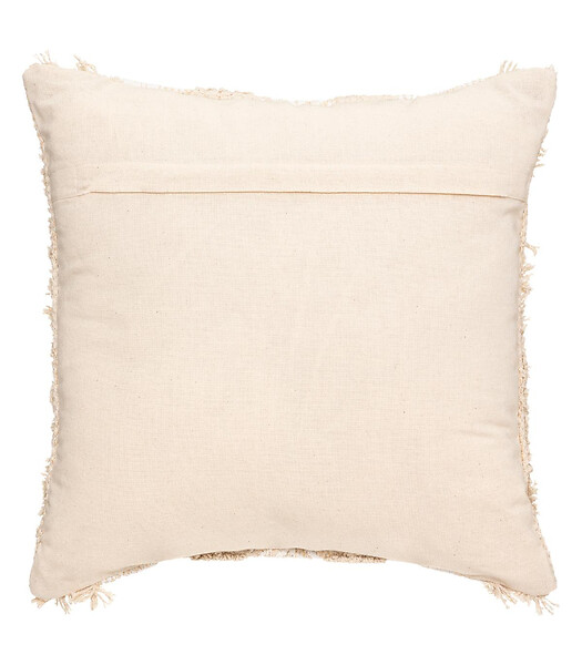 ATMOSPHERA - Coussin déhoussable en Coton Jacquard motif en relief 40 x 40 cm - large