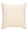 ATMOSPHERA - Coussin déhoussable en Coton Jacquard motif en relief 40 x 40 cm - vignette