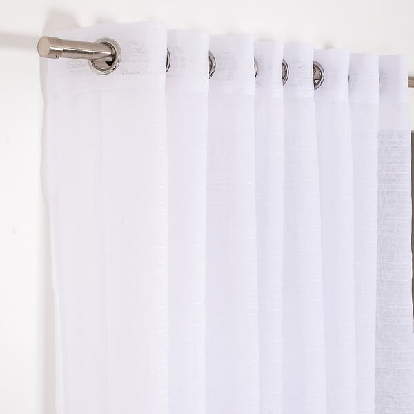 ROCLE - Voilage Lola 300X240 Blanc - large