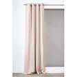 ROCLE - Rideau à œillets PRECIEUX - Beige - L.140xH.260cm - vignette