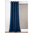 ROCLE - Panneau à œillets Précieux bleu - 140x260cm - vignette