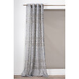 ROCLE - Panneau de voilage Tunis - Gris anthracite - 140x260cm - vignette