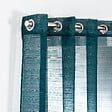 ROCLE - Voilage Lola - Bleu canard - L.140xH.260cm - vignette