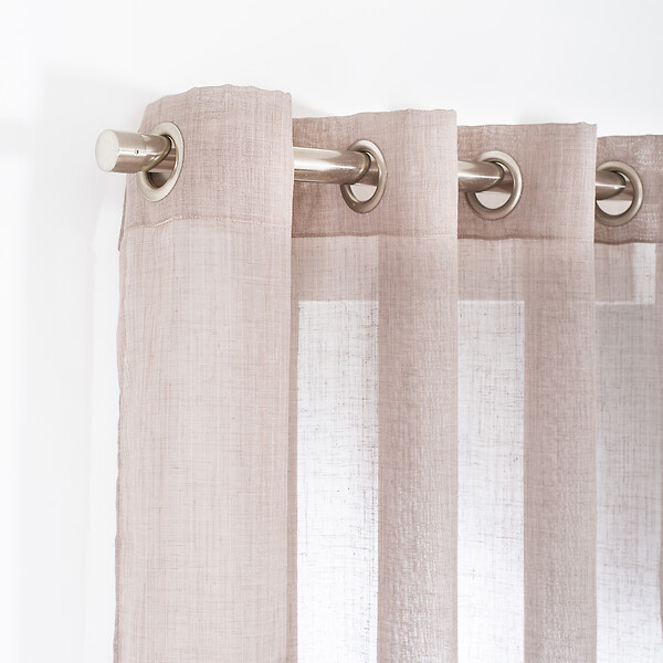 ROCLE - Voilage Ushuaia - Taupe - H.240xL.140cm - large