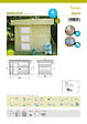 SOLID - Abri de jardin Bergen en bois - 6,77m² - L.280xl.240xH.225cm - vignette