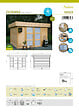 SOLID - Abri de jardin bois Odense - Bois - L.342xH.232xP.342cm - vignette