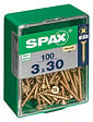 SPAXFRANCE - SPAX TF PZ 3x30 YELLOX 100 PC - vignette