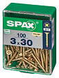 SPAXFRANCE - SPAX TF PZ 3x30 YELLOX 100 PC - vignette