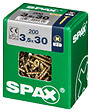 SPAXFRANCE - SPAX TF PZ 3.5x30 YELLOX 200 PC - vignette