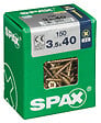 SPAXFRANCE - SPAX TF PZ 3.5x40 YELLOX 150 PC - vignette
