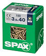 SPAXFRANCE - SPAX TF PZ 3.5x40 YELLOX 150 PC - vignette