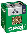 SPAXFRANCE - SPAX TF PZ 4x16 YELLOX 300 PC - vignette
