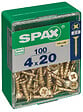 SPAXFRANCE - SPAX TF PZ 4x20 YELLOX 100 PC - vignette