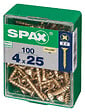 SPAXFRANCE - SPAX TF PZ 4x25 YELLOX 100 PC - vignette