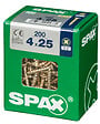 SPAXFRANCE - SPAX TF PZ 4x25 YELLOX 200 PC - vignette