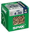 SPAXFRANCE - SPAX TF PZ 4x30 YELLOX 400 PC - vignette