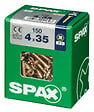 SPAXFRANCE - SPAX TF PZ 4x35 YELLOX 150 PC - vignette