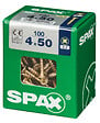 SPAXFRANCE - SPAX TF PZ 4x50 YELLOX 100 PC - vignette