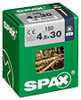 SPAXFRANCE - SPAX TF PZ 4.5x30 YELLOX 150 PC - vignette