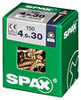 SPAXFRANCE - SPAX TF PZ 4.5x30 YELLOX 150 PC - vignette