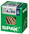 SPAXFRANCE - SPAX TF PZ 4.5x50 YELLOX 75 PC - vignette