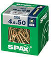 SPAXFRANCE - SPAX TF PZ 4.5x50 YELLOX 200 PC - vignette