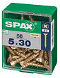 SPAXFRANCE - SPAX TF PZ 5x30 YELLOX 50 PC - vignette