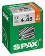 SPAXFRANCE - SPAX TF TX 4x45 WIROX 100 PC - vignette