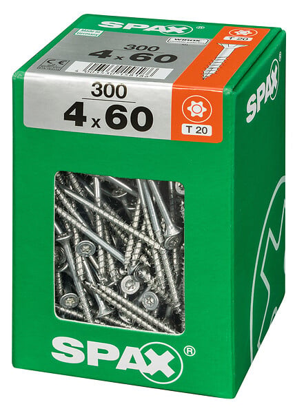 SPAXFRANCE - SPAX TF TX 4x60 WIROX 300 PC - large