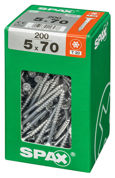 SPAXFRANCE - SPAX TF TX 5x70 WIROX 200 PC - large
