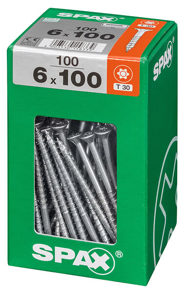 SPAXFRANCE - SPAX TF TX 6x100 WIROX 100 PC - large