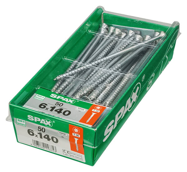 SPAXFRANCE - SPAX TF TX 6x140 WIROX 50 PC - large